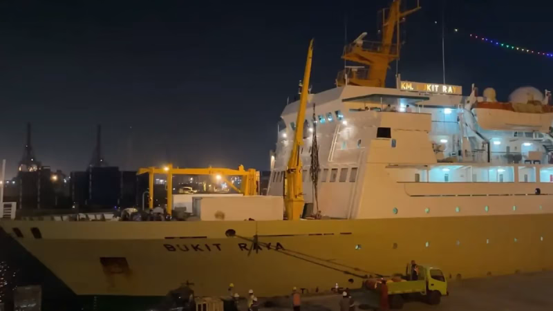 Jadwal Kapal PELNI Pontianak–Surabaya September 2025 - foto courtesy youtube Nugroho Febianto