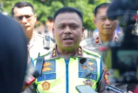 Kepala Korlantas (Kakorlantas) Polri Irjen Pol Drs. Agus Suryonugroho, S.H., M.Hum. foto Korlantas