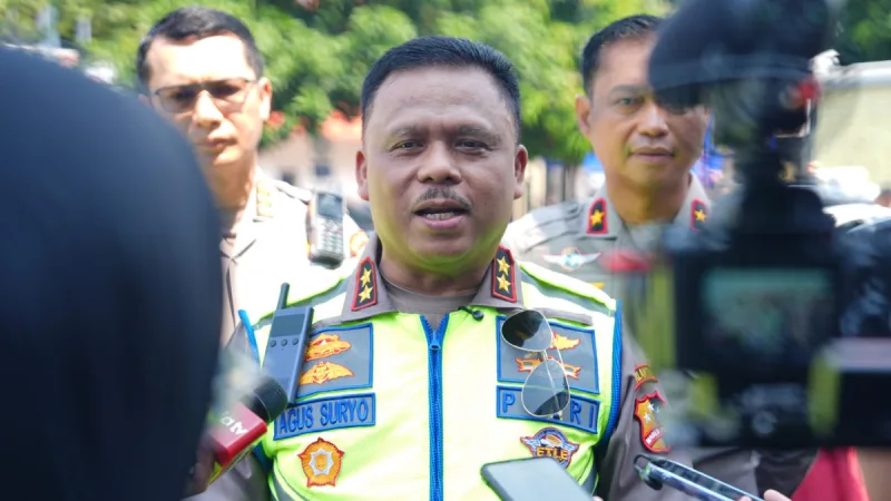 Kepala Korlantas (Kakorlantas) Polri Irjen Pol Drs. Agus Suryonugroho, S.H., M.Hum. foto Korlantas