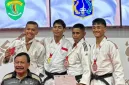 Cabang olahraga judo menjadi penyumbang medali pertama bagi kontingen Kalimantan Barat pada Pekan Olahraga Nasional (PON) XXI bidang bela diri yang digelar di Kudus, Jawa Tengah. Atlet asal Kota Pontianak, Beta Awari, berhasil meraih medali perunggu pada pertandingan yang berlangsung Sabtu (11/10/2025). - foto Prokopim Pontianak