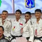 Cabang olahraga judo menjadi penyumbang medali pertama bagi kontingen Kalimantan Barat pada Pekan Olahraga Nasional (PON) XXI bidang bela diri yang digelar di Kudus, Jawa Tengah. Atlet asal Kota Pontianak, Beta Awari, berhasil meraih medali perunggu pada pertandingan yang berlangsung Sabtu (11/10/2025). - foto Prokopim Pontianak