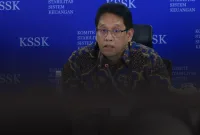Menteri Keuangan Purbaya Yudhi Sadewa menegaskan bahwa perbaikan tingkat kepercayaan publik bukan sekadar retorika, melainkan tercermin dari indikator resmi yang diterbitkan lembaga kredibel. - Foto Menkeu Purbaya - Humas LPSK