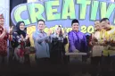 Festival ekonomi kreatif terbesar di Kota Pontianak itu langsung menyita perhatian ribuan pengunjung yang memadati area sepanjang jalan. - Foto Prokopim Pontianak