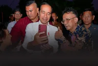 Presiden Joko Widodo meresmikan pembangunan dan perbaikan 27 ruas jalan sepanjang 217 kilometer di Provinsi Nusa Tenggara Timur (NTT) pada Kamis, 1 Oktober 2024 - Foto: BPMI Setpres/Muchlis Jr
