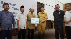 270 Petugas Fardhu Kifayah Terima Bantuan Transportasi Rp1,8 juta per orang
foto : Prokopim Pemkot Pontianak
