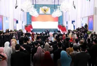 Presiden Prabowo Subianto menganugerahkan gelar Pahlawan Nasional kepada sepuluh tokoh dari berbagai daerah dalam sebuah upacara khidmat yang digelar di Istana Negara, Jakarta, pada Senin, 10 November 2025. Foto: BPMI Setpres/Kris
