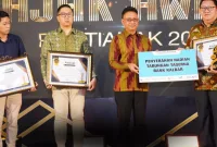 Pajak Award Pontianak 2025 digelar Pemerintah Kota (Pemkot) Pontianak sebagai bentuk penghargaan sekaligus dorongan untuk terus memperkuat kesadaran pajak di masyarakat. - foto Prokopim Pontianak