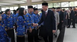 Sebanyak 557 PPPK Universitas Tanjungpura resmi dilantik, menandai awal pengabdian baru untuk memperkuat sumber daya manusia akademik berintegritas. - foto Untan.ac.id