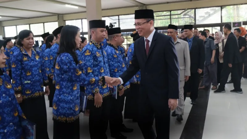 Sebanyak 557 PPPK Universitas Tanjungpura resmi dilantik, menandai awal pengabdian baru untuk memperkuat sumber daya manusia akademik berintegritas. - foto Untan.ac.id