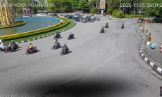 Streaming Langsung Lalu Lintas di YouTube Dishub Pontianak